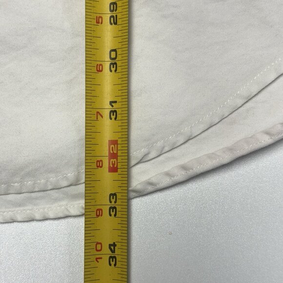 Cumberland Outfitters Pearl Snap Western Shirt Mens White American Flag VTG XL - Picture 8 of 9